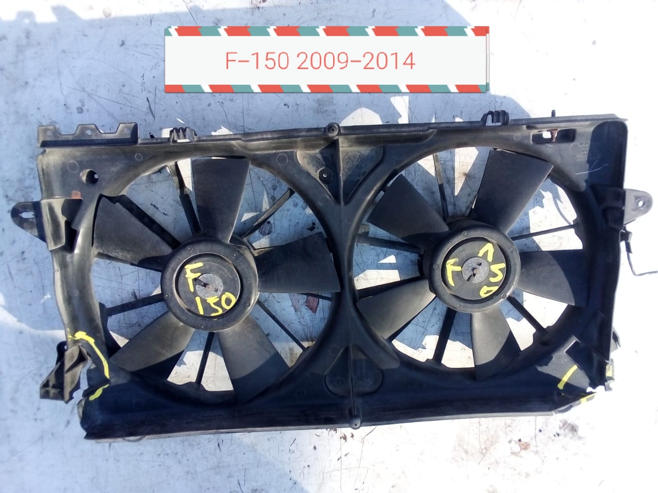 VENTILADORES FORD F-150 2009 AL 2014